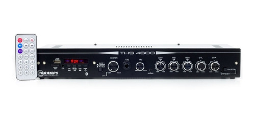 Amplificador Receiver Taramps Ths 4600 Multi Canais 250w Rms
