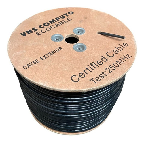 Cable Utp Cat5e P/ Exterior Doble Forro Cal24 305 Mts B03
