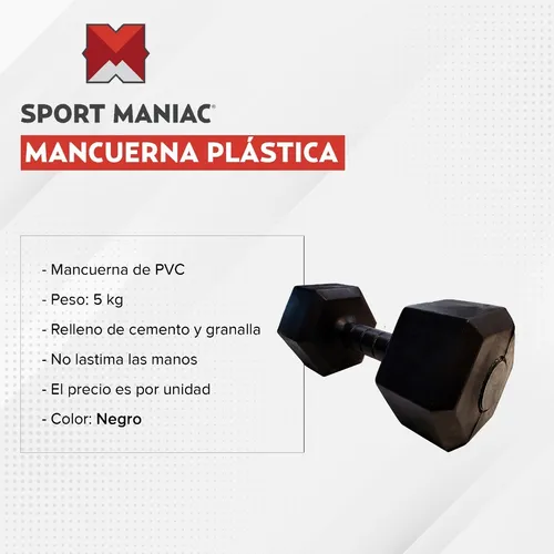 Mancuernas De Pvc Por 5 Kilos,precio Por Par!!