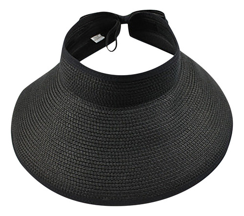 Visera De Verano En V Para Mujer Con Bonito Sombrero Con Paj