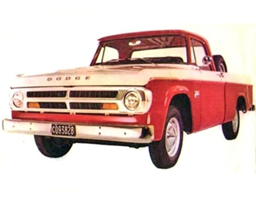 Burlete De Luneta Pick Up Dodge Modelo 67 Al 80