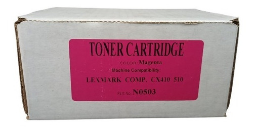 Cartucho De Toner Compatible 80c1hm0 Magenta Para Cx410e