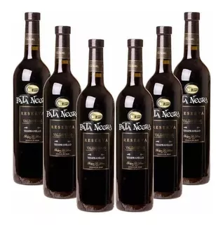 Vinho Espanhol Pata Negra Reserva Tempranillo Cx/6(promoção)