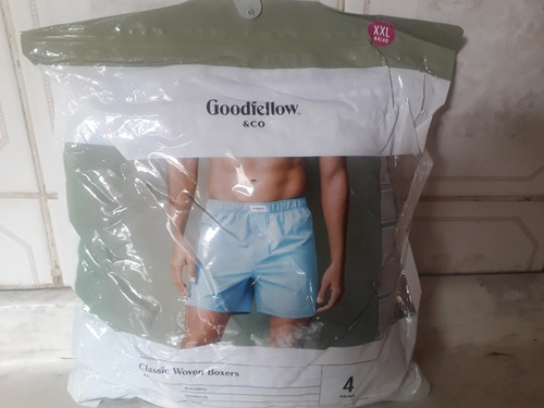 Set De 4 Boxers Americanos Goodfellow Talla Xxl 44-46 