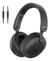 Comprar HAVIT H655BT Anc Audífonos Inalámbricos Bluetooth Diadema Cancelación De Ruido Auriculares Hi-res Audio Llamadas Manos Libres Cancelación De Ruido De Llamadas Con Ai 76h Reproducción Color Negro