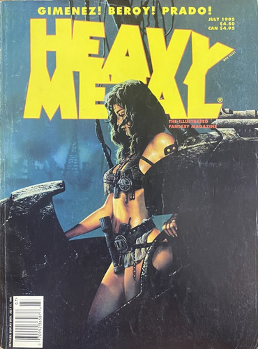 Heavy Metal, Comic Fantasía Usa,  Jul 1995 En Inglés, Hm1