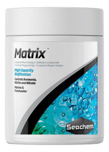 Matrix Seachem X 500ml Bio Filtro Acuario Bacterias 500ml