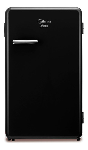 Refrigerador Midea Frigobar MDRD142FGE30 negro 93L 220V