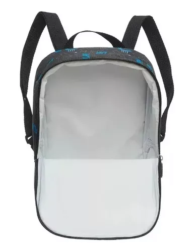 Kit Mochila de Rodinhas e Lancheira Dermiwill Brancoala Azul - Azul