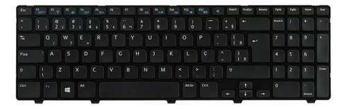 Teclado Para Dell Inspiron 15-3521 3537 15r-5521 5537 Com Ç