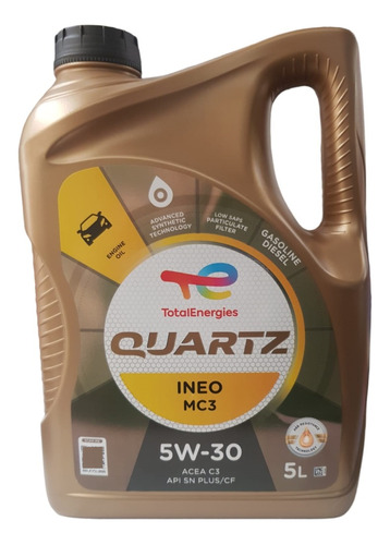 Aceite 5w30 Quartz Totalenergies 