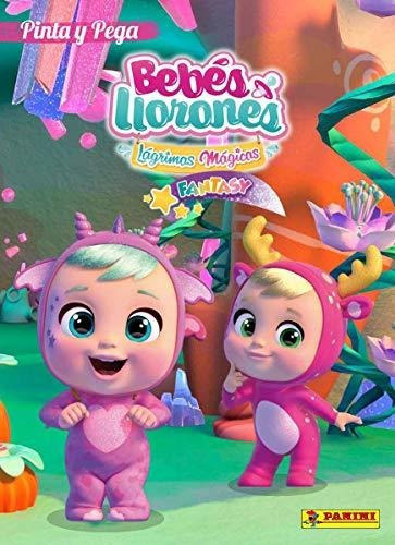 Bebes Llorones Fantasy - Pinta Y Pega, De Aa. Vv.. Editorial Panini Fondo, Tapa Blanda En Español, 2020