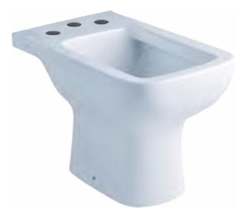 Sanitarios Ferrum Trento Bidet De 3 Agujeros Blanco Bel3j