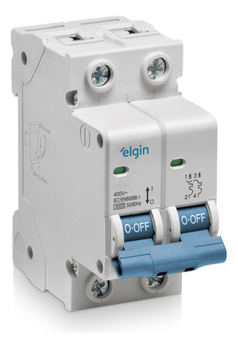 Disjuntor Bipolar(2 Polos) De 100a - Elgin