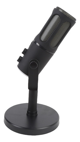 Microfone Dinâmico Rgb, Interface Usb Xlr, Captador Cardioid