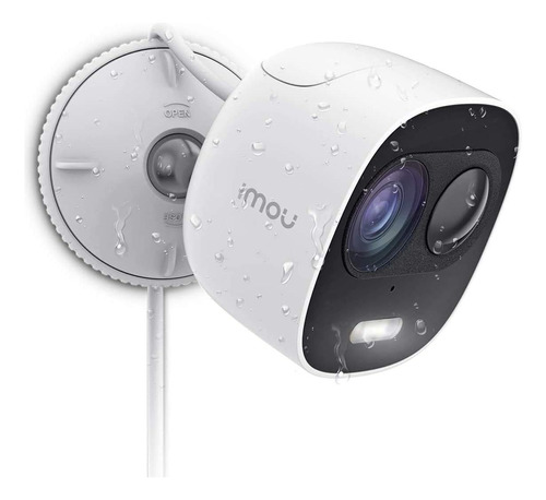 Cámara Imou 1080p Wifi Microfono Ip65 Exteriores Deteccion 