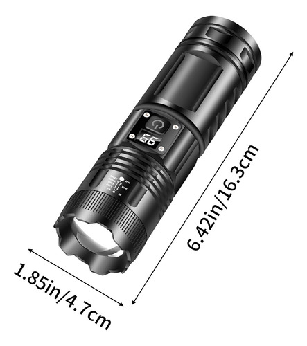 Linterna Multifuncional H De Luz Fuerte Para Exteriores High
