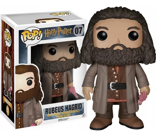 Funko Pop Rubeus Hagrid 07 Harry Potter Grande 15cm - No Br