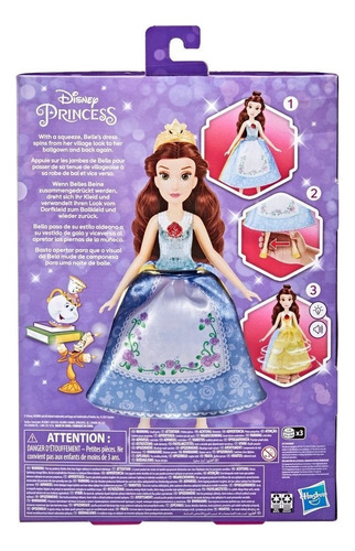 Muñeca Princesa Vestido Magico Bella
