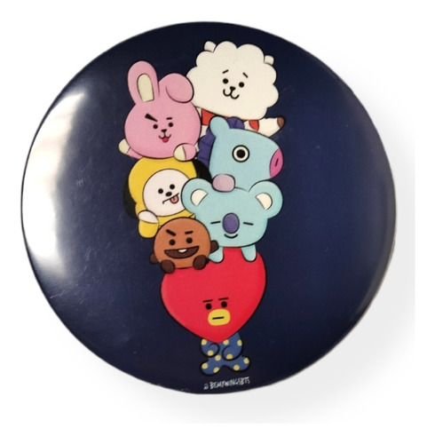 Botón Pin Kpop Bts Corea Coreano K Pop K-pop Decorar