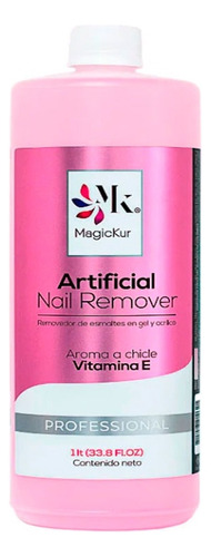 Artifical Nail Remover Magickur Profesional 1 Litro Manicure