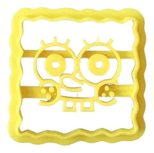 Bob Esponja Cortante 3d Galletitas Masas Decoración Hermoso 