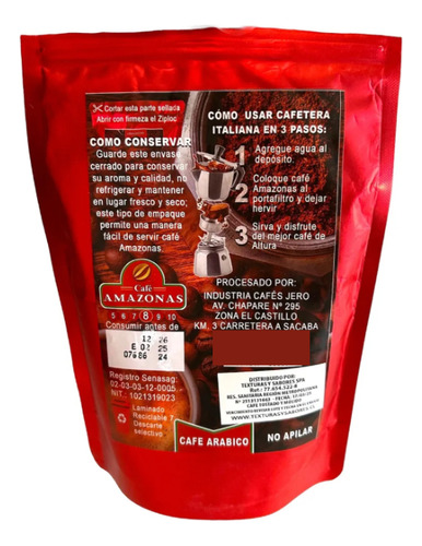 Pack De 2 Café Amazonas 250gr X2
