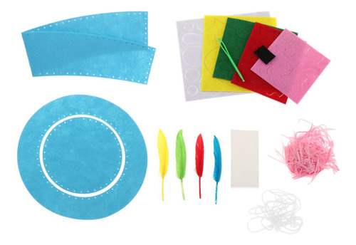 Kits De Materiales Para Capó De Pascua Diy Para Azul