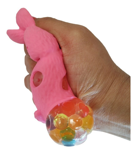 Imagen 5 de 5 de Squishy Conejo Apretable Varios Colores Antiestress