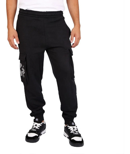 Jogging Kappa Authentic Vuklo Negro Hombre