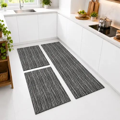Tapete Kit Cozinha Antiderrapante Passadeira
