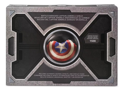 Captain America Escudo Dañado Edicion Limitada D23 Disney