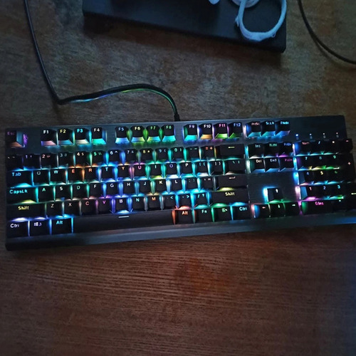 Teclado Mecánico Universal (bk) Teclado Mecánico Ergonómico