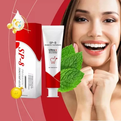 Mz Pasta De Dientes Blanqueadora Sp-8 Que Limpia Los