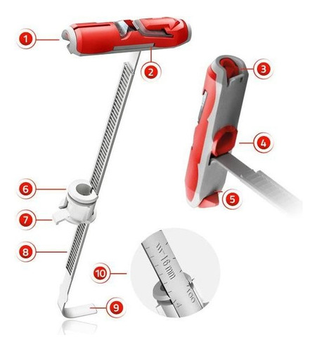 Bucha 10 Duotec Fischer Drywall E Diversos Materiais 04peças