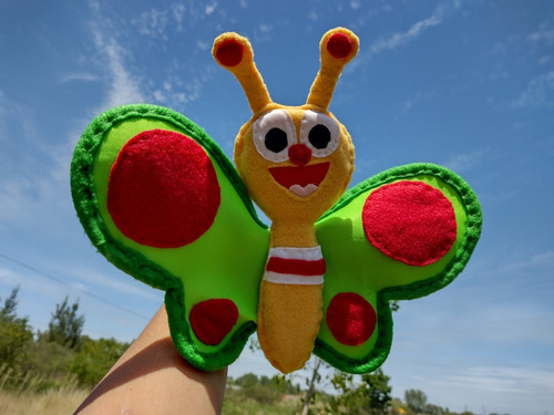 Títere Mano Simil Mariposa Baby Tv