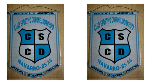 Banderin Grande 40cm Sportivo Coronel Dorrego Navarro