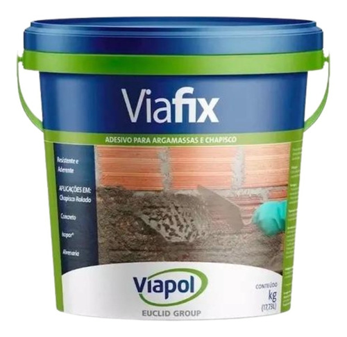 Viafix Adesivo Para Argamassa E Chapisco 3,6 Kg Viapol