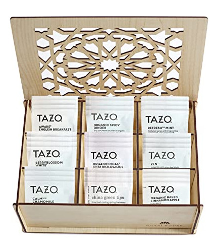Tazo - Caja De Regalo De 80 Bolsas De Te  Paquete Variado P
