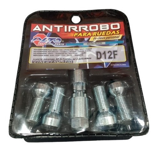 Antirrobo Vw Tiguan Touareg Llanta 5 Aguj Seguridad P/rueda