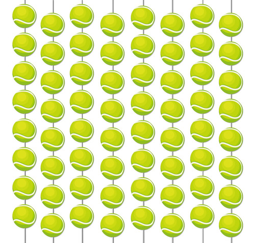 12 Pancartas De Tenis Para Colgar Pelota De Tenis, Remolino,