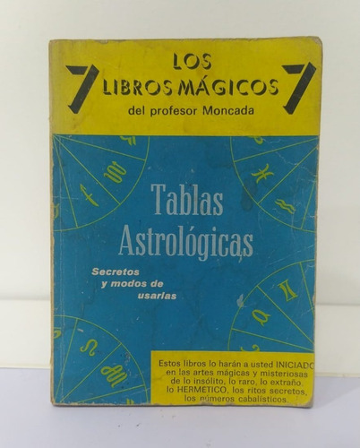 Libro Tablas Astrológicas / Los 7 Libros Magicos Del Profeso