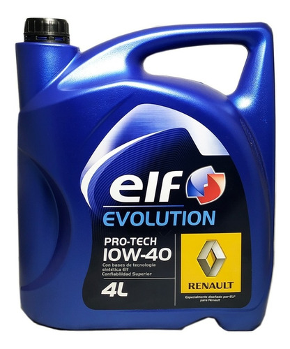 Aceite Elf Competition Semisintetico 10w40 4 Lts. Evolution