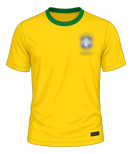 Camiseta Brasi Amarela Copa  Do Mundo 2026 Torcedor Namorados Amarelo M