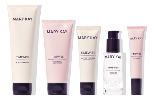 Rutina Ideal Plus Timewise Piel Combinada/grasa Mary Kay 5pz