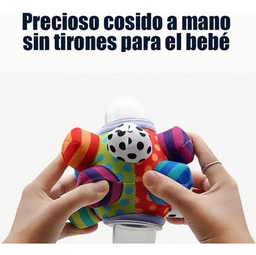 Sonajero Para Bebés Genérico - Diversión Y Estimulación Multicolor