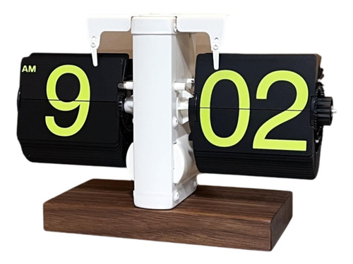 Reloj Digital Abatible Hacia Abajo, Reloj Mecánico