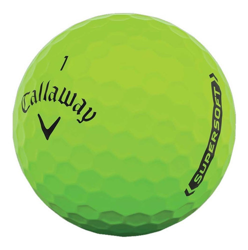 Pelotas Golf Callaway Supersoft - Tubo X 3 | The Golfer Shop Color Verde