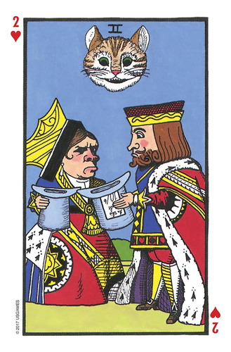 The Wonderland Tarot In A Tin Chris Abbey