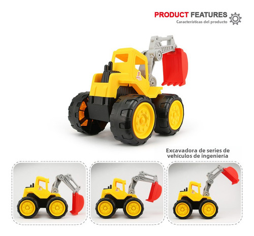 Juguetes Para Niños De Beach Engineering Vehicle Que Apilan